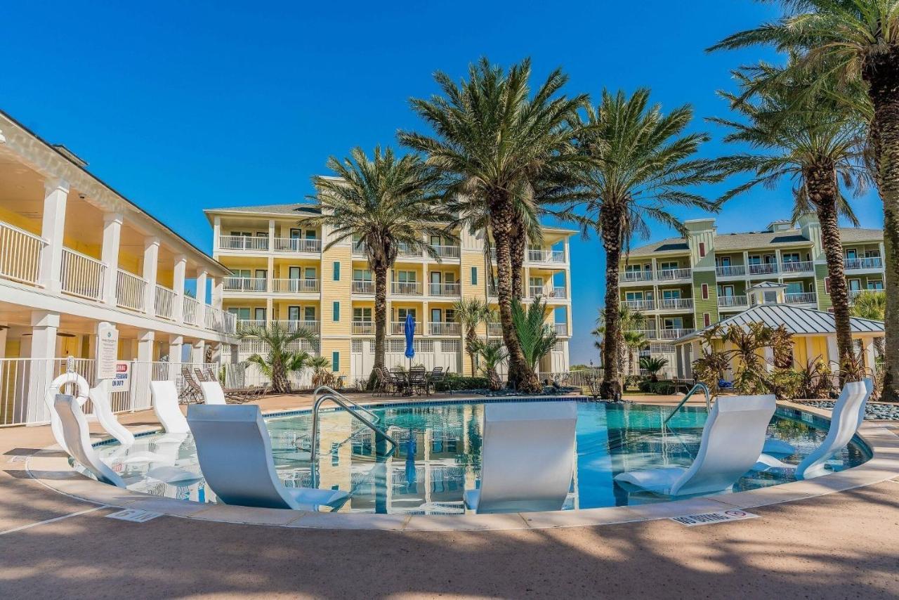 Beautiful Two-Bedroom With Bay Views In The Lovely Pointe West Resort Galveston Kültér fotó