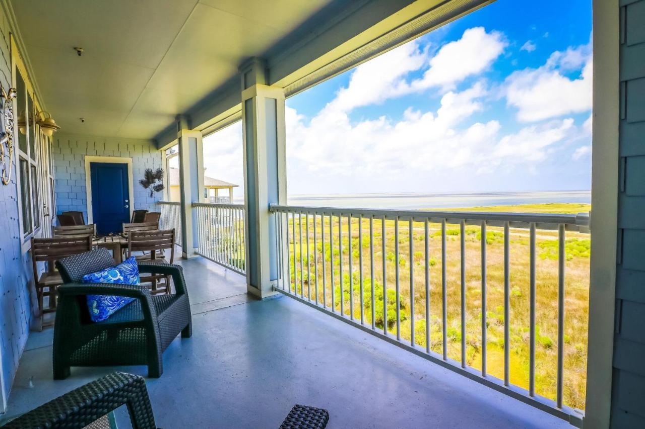 Beautiful Two-Bedroom With Bay Views In The Lovely Pointe West Resort Galveston Kültér fotó
